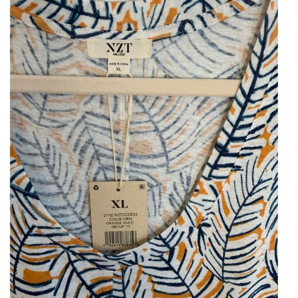 NZT BY NIC+ZOE Palm Scoop Tank Midi‎ Dress - Picture 5 of 9